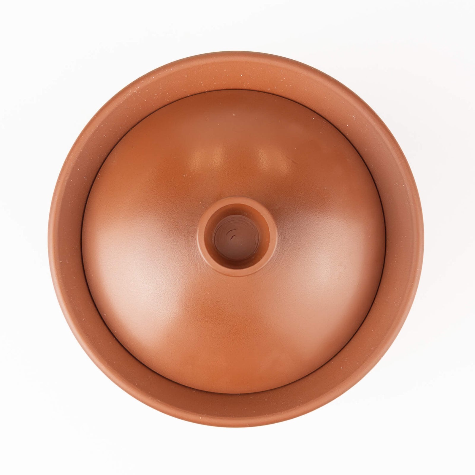 Jianshui Pottery Red Gaiwan Overhead