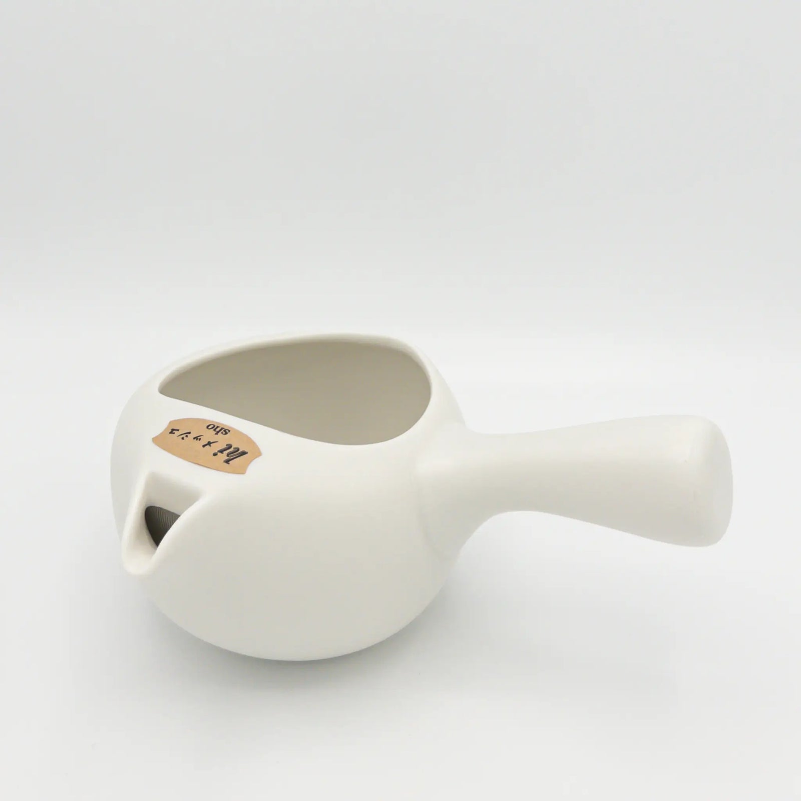 Mino Open-Top Kyusu with Extra Fine Mesh | White