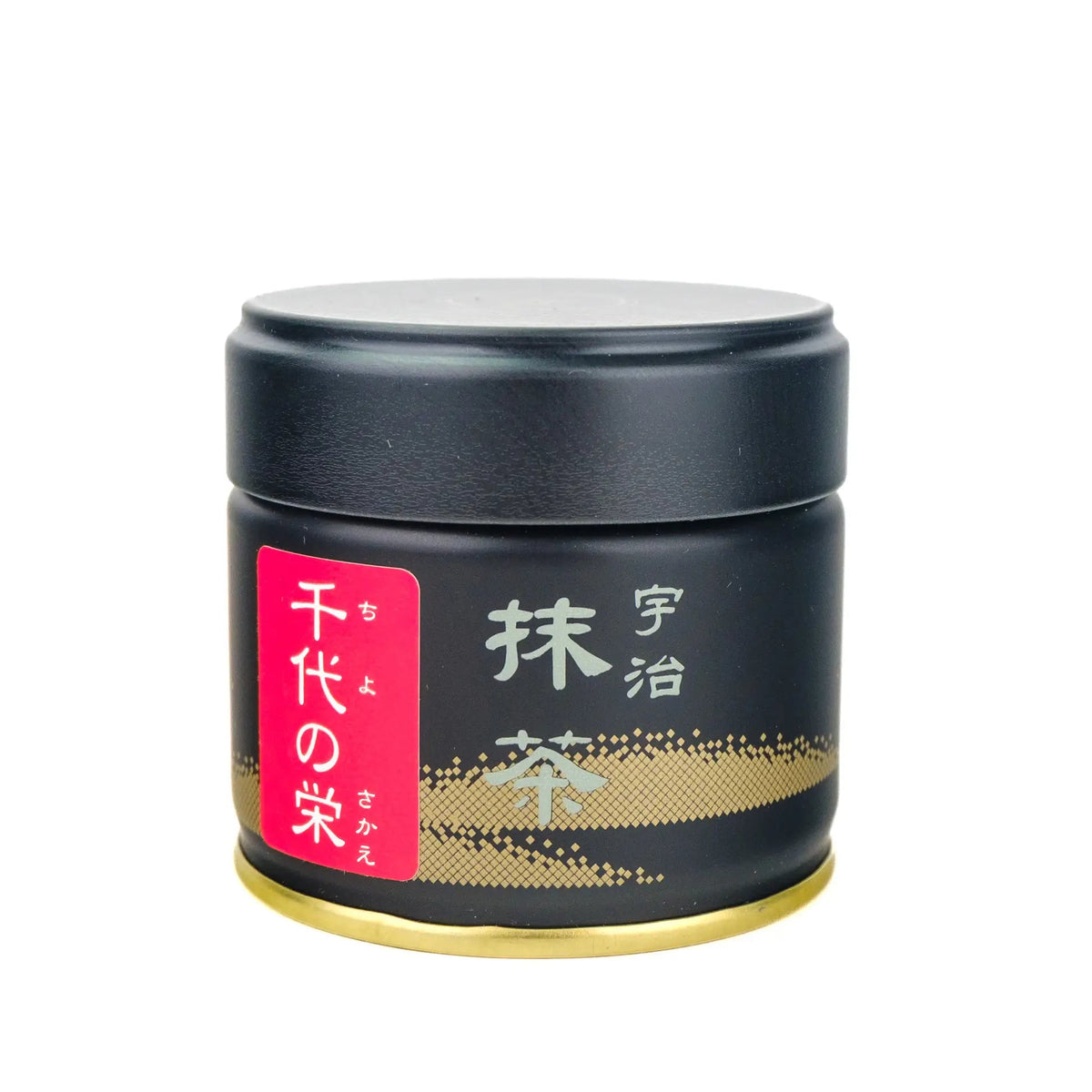 Hekisuien Chiyo no Sakae matcha 30g can, front label