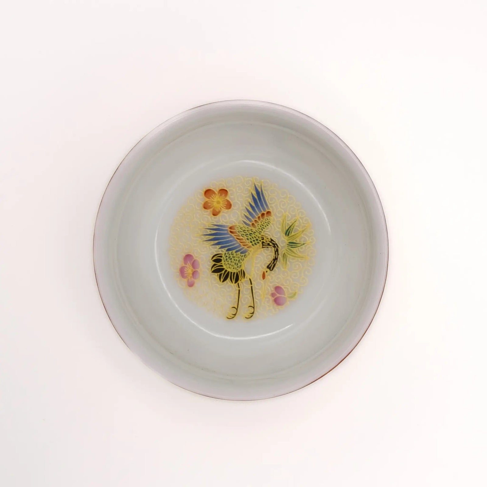Crane Tea Cups (Set of 2)