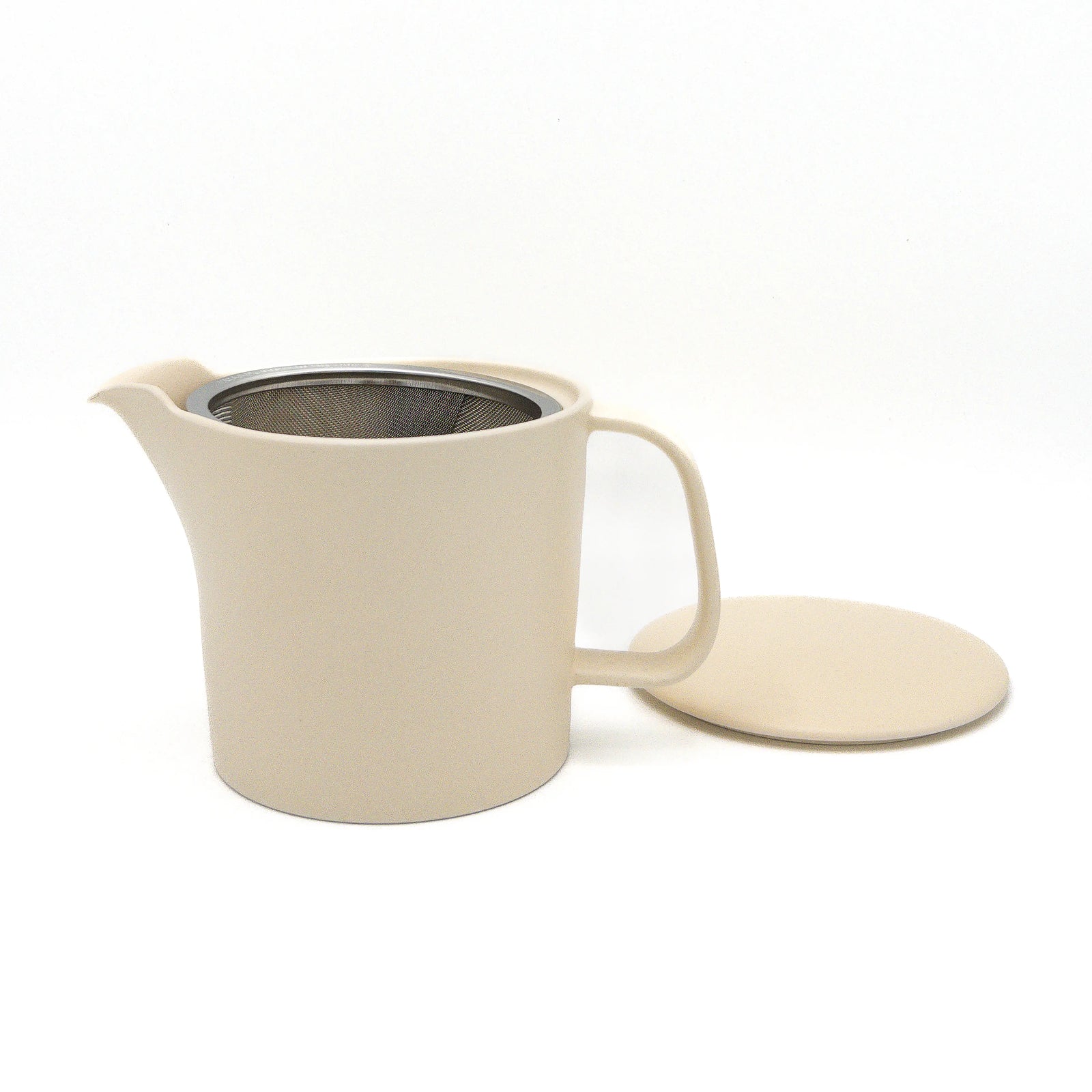 Moment Teapot by Konare (Soft White)