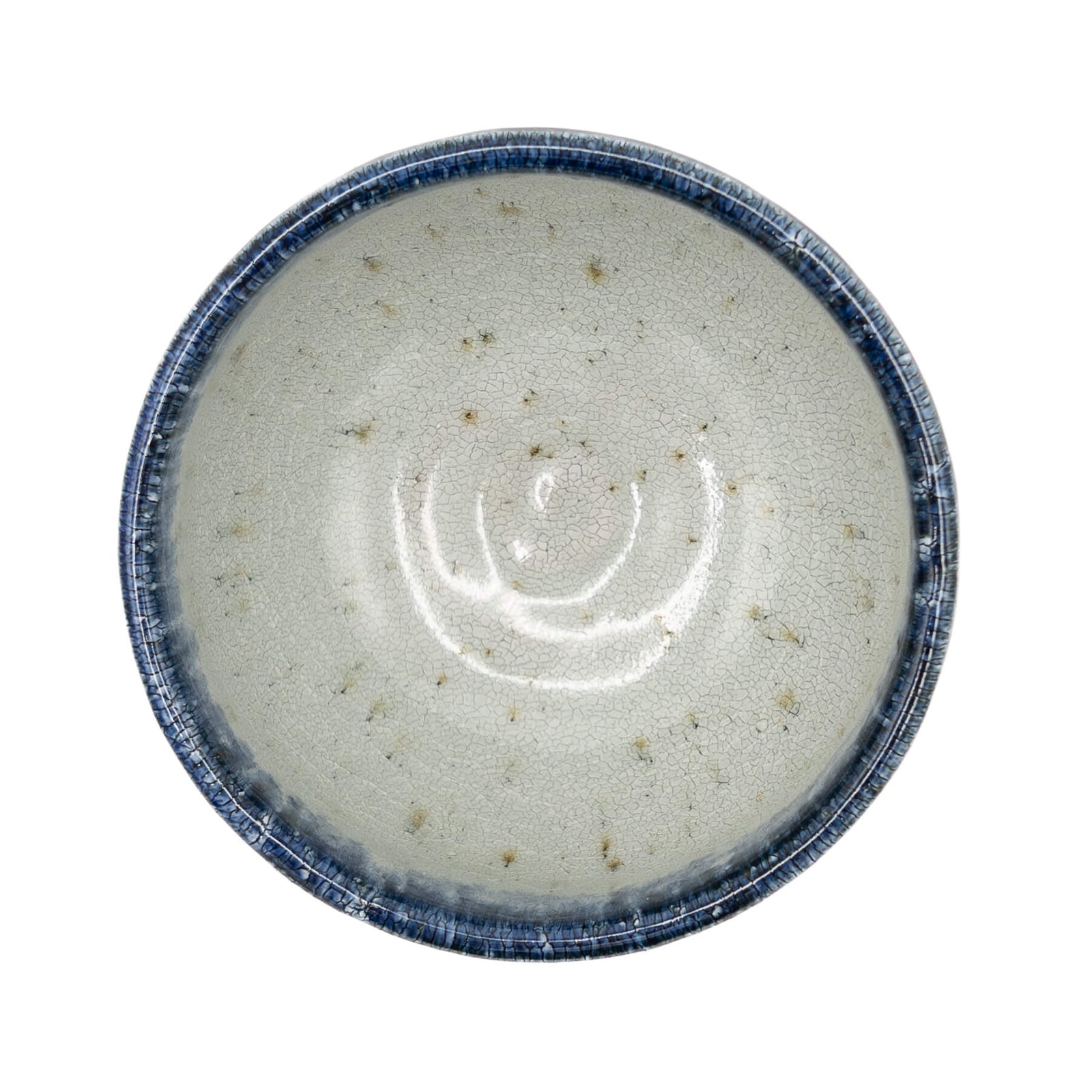 Matcha Bowl made in Japan - Overhead View