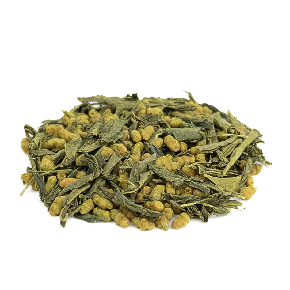 Organic Genmaicha Tea with Matcha from Japan
